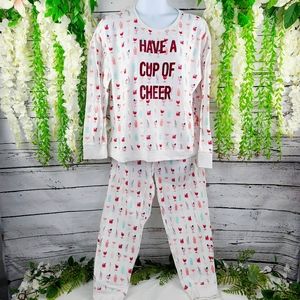 Lauren Conrad Have a Cup of Cheer Pajama Set